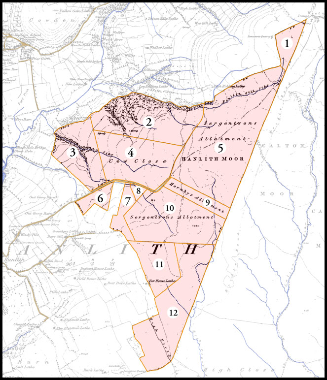 Enclosue map