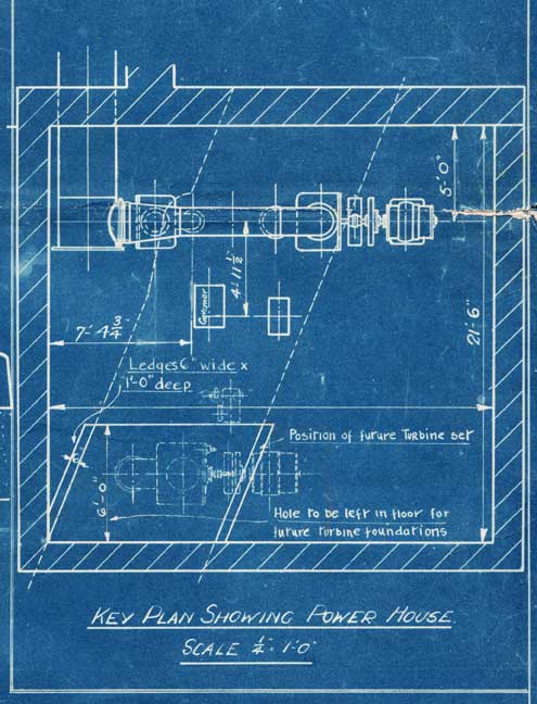 Final installation plan top view