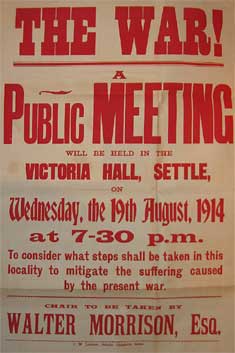 WW1 war poster
